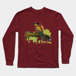 Beautiful Colorful Bird Long Sleeve T-Shirt